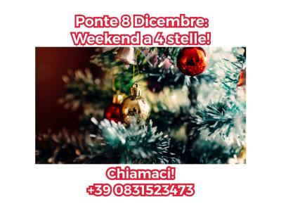Ponte 8 dicembre: weekend a Brindisi per le tue feste natalizie a 4 stelle